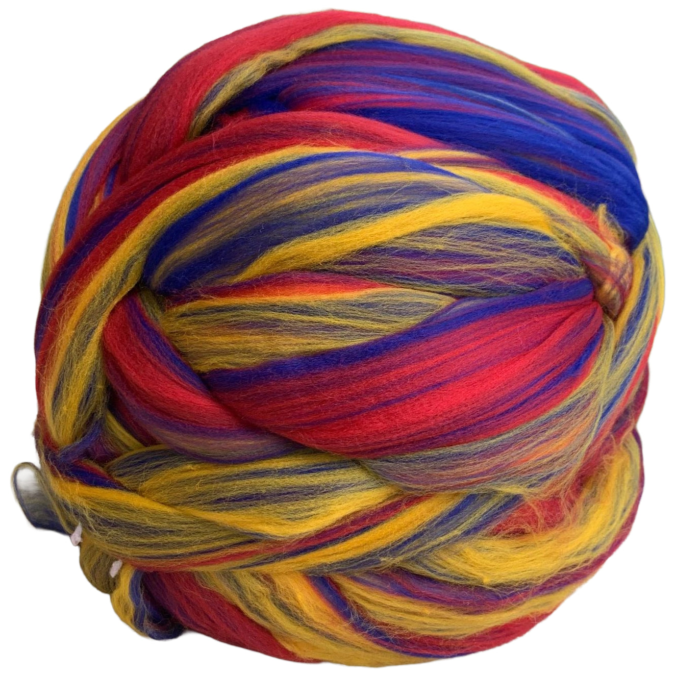 100g Wool Roving 8cm Thick Natural Fiber for Needle Felting Spinning Weaving and DIY Craft Projects