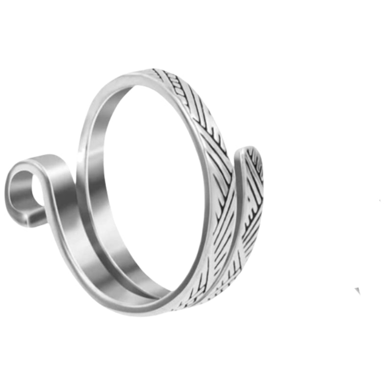 Adjustable Gold and/or Silver Crochet Tension Rings for Fingers, Yarn Guide Holders for Knitting