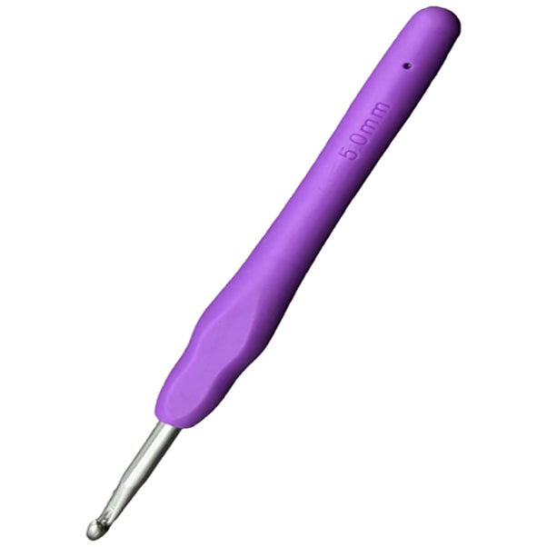 Ergonomic Crochet Hook with Soft Handles for Beginners and Experienced Knitting or Crochet Users