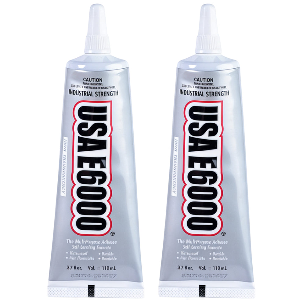 Multipurpose Adhesive 110ml Clear Glue for Fabric Jewelry Wood Glass Metal Plastic DIY Crafts Repair Projects