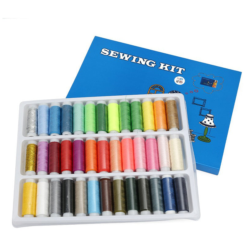 Polyester Sew-All Thread Set 100m for Quilting Sewing Repairs Embroidery and Decorative Stitching Crafts