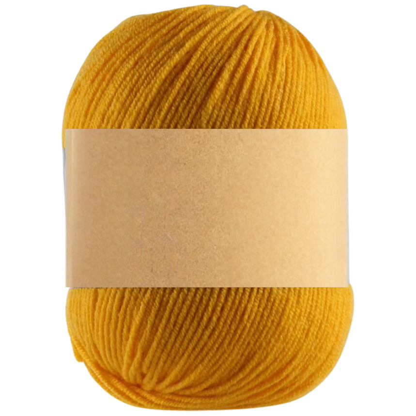 Silk Effect Microfiber Acrylic Yarn, Solid Colors for Baby Projects, 50 Grams/1.76oz 191 Yards