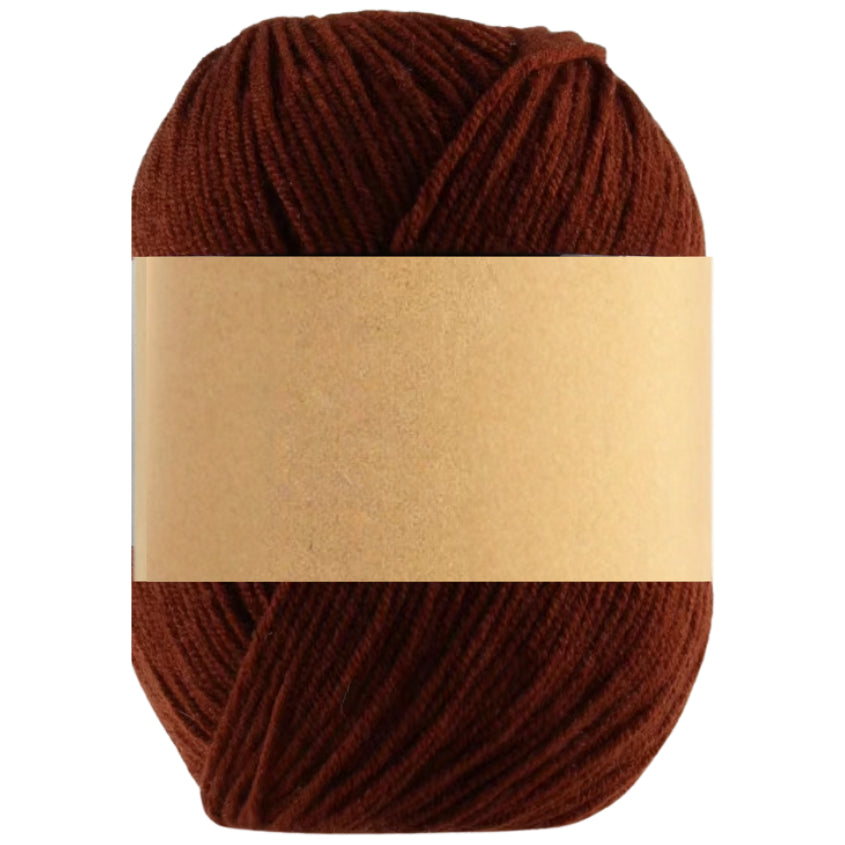 Silk Effect Microfiber Acrylic Yarn, Solid Colors for Baby Projects, 50 Grams/1.76oz 191 Yards