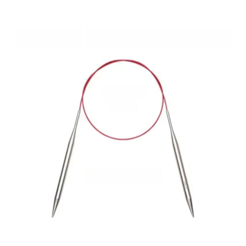 Stainless Steel Circular Knitting Crochet Needles, 80cm for Durable and Precise Stitching