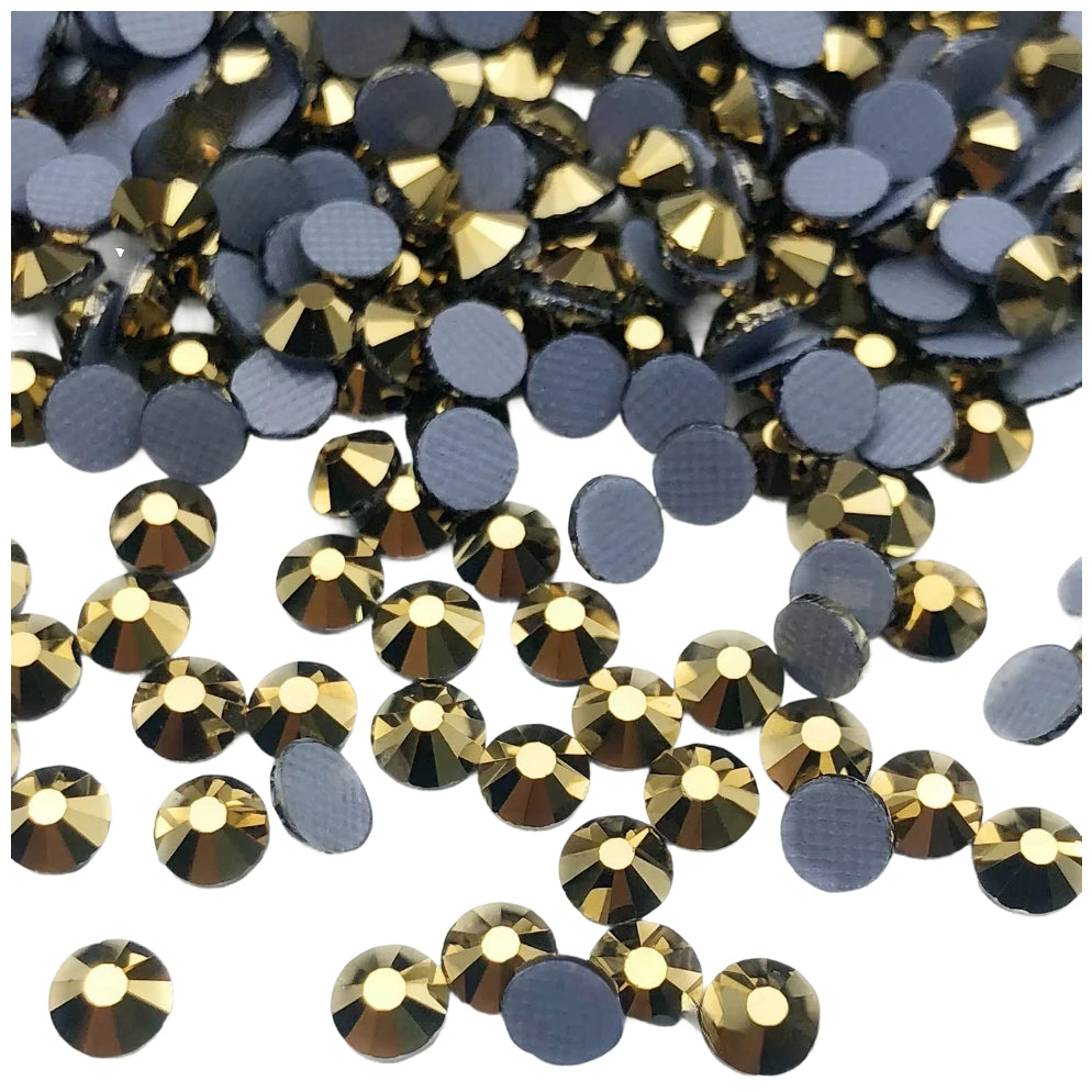Shiny Hotfix Flatback Glass Rhinestones for Nail Art, Clothing, Crafts, DIY Crystal Decorations