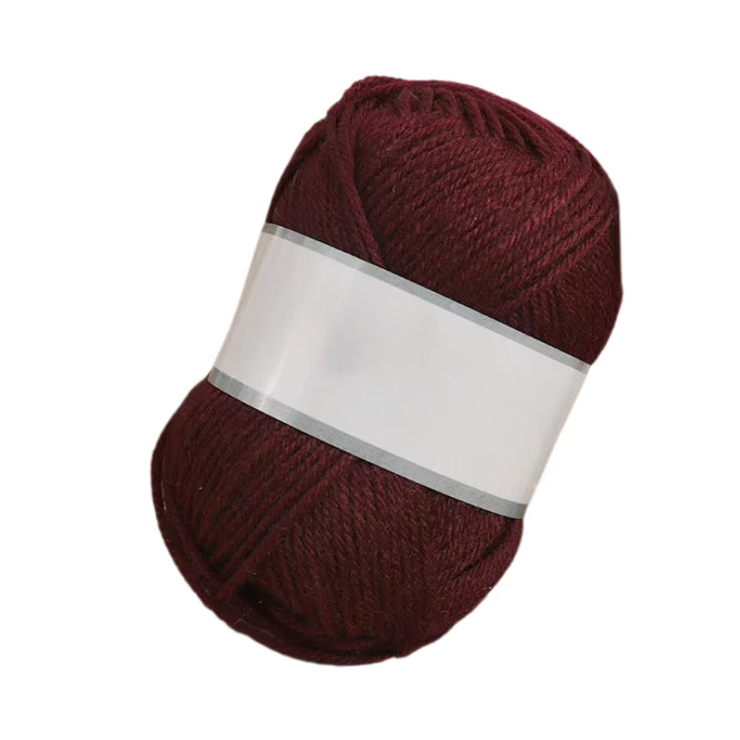 Worsted Acrylic Yarn for Blankets – Hand Knitting and Crochet Yarn, 50g/1.76oz 109 Yards