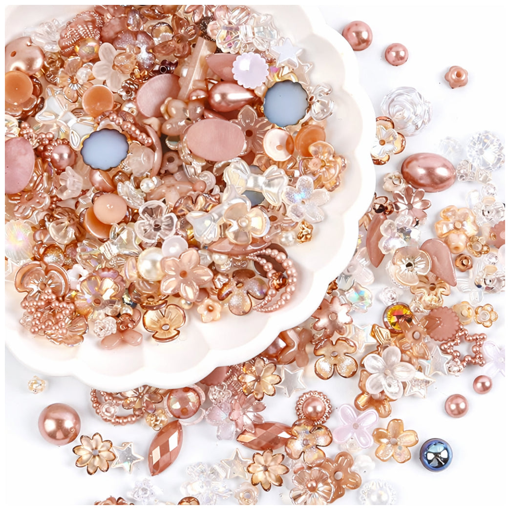 Assorted Acrylic Beads 180 to 240 Pieces for Bracelet Necklace and DIY Jewelry Making