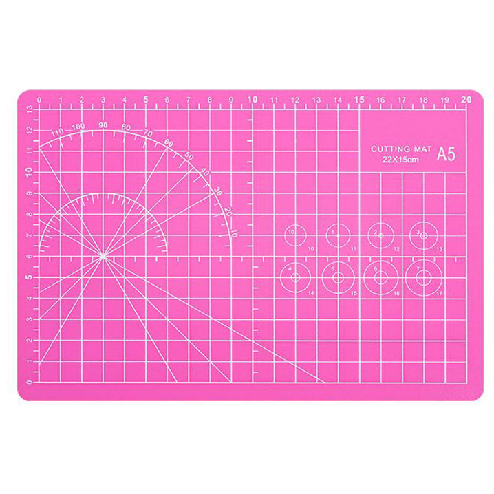 A5 Self Healing Cutting Mat 8x6 Inch Double Sided Craft Board for Sewing and Quilting