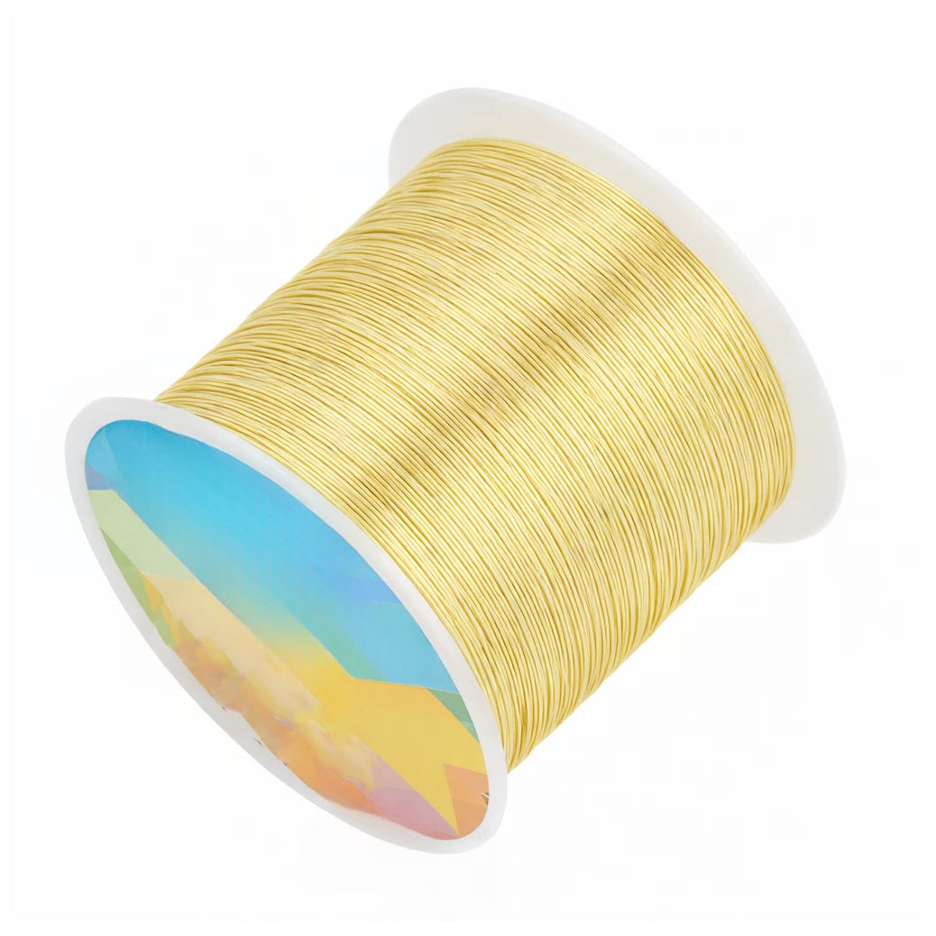 Copper Wire 328 Feet Tarnish Resistant Jewelry Wire for Beading Wrapping and DIY Crafts