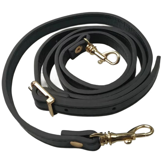 Adjustable Leather Crossbody Purse Strap Replacement 43-47 Inch Handmade Thin Shoulder Bag Strap
