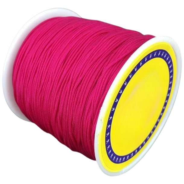 0.8mm-100m Nylon Knot Cord for DIY Jewelry, Beading, Macrame, and Craft Projects