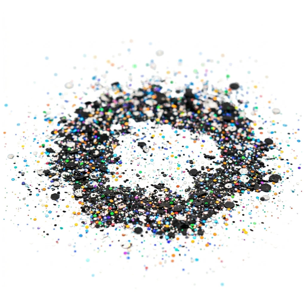 160g Holographic Chunky Glitter for Resin Art, Nails, Face, Hair, Tumblers, Crafts, and DIY Decorations