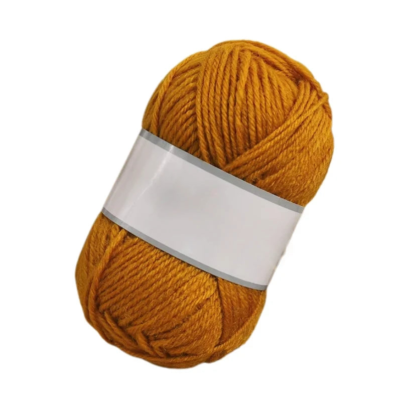 Worsted Acrylic Yarn for Blankets – Hand Knitting and Crochet Yarn, 50g/1.76oz 109 Yards