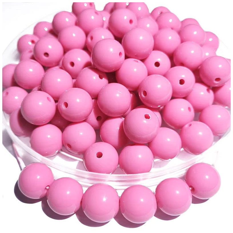6mm Matte Acrylic Round Beads for Jewelry Making, Bracelets, Necklaces, and DIY Crafts, Pack of 4300