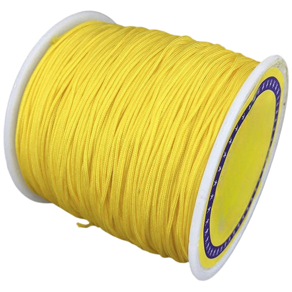 0.8mm-100m Nylon Knot Cord for DIY Jewelry, Beading, Macrame, and Craft Projects