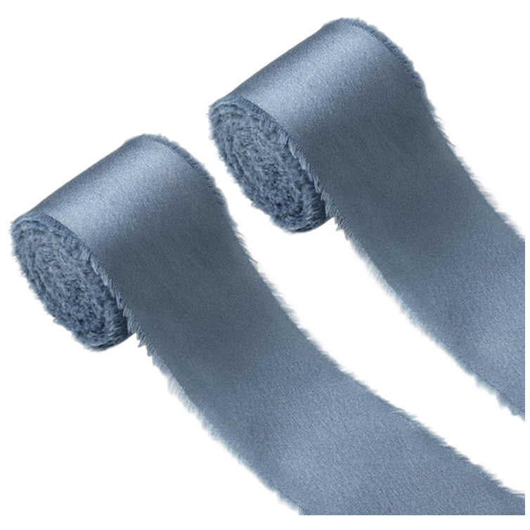 1.5 Inch Silk Satin Ribbon 10 Yards for Gift Wrapping and Wedding Decorations, Pack of 2