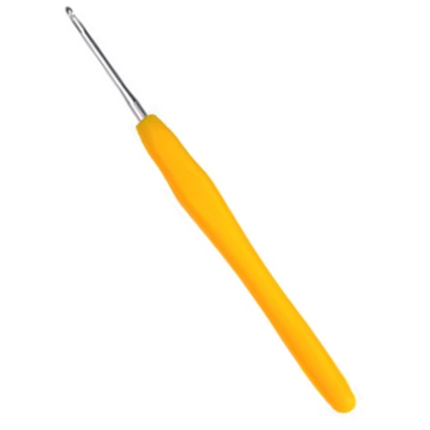 TPR Soft Handle Crochet Hooks – Ergonomic Grip with Smooth Aluminum Hook for Comfortable Crocheting