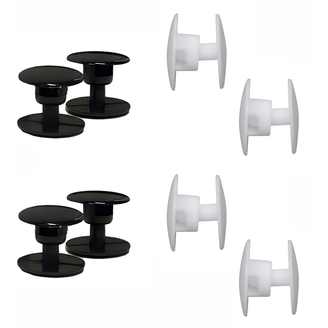 Replacement Rivets for Clog and Beach Shoe Strap Repair Buttons, Set of 8