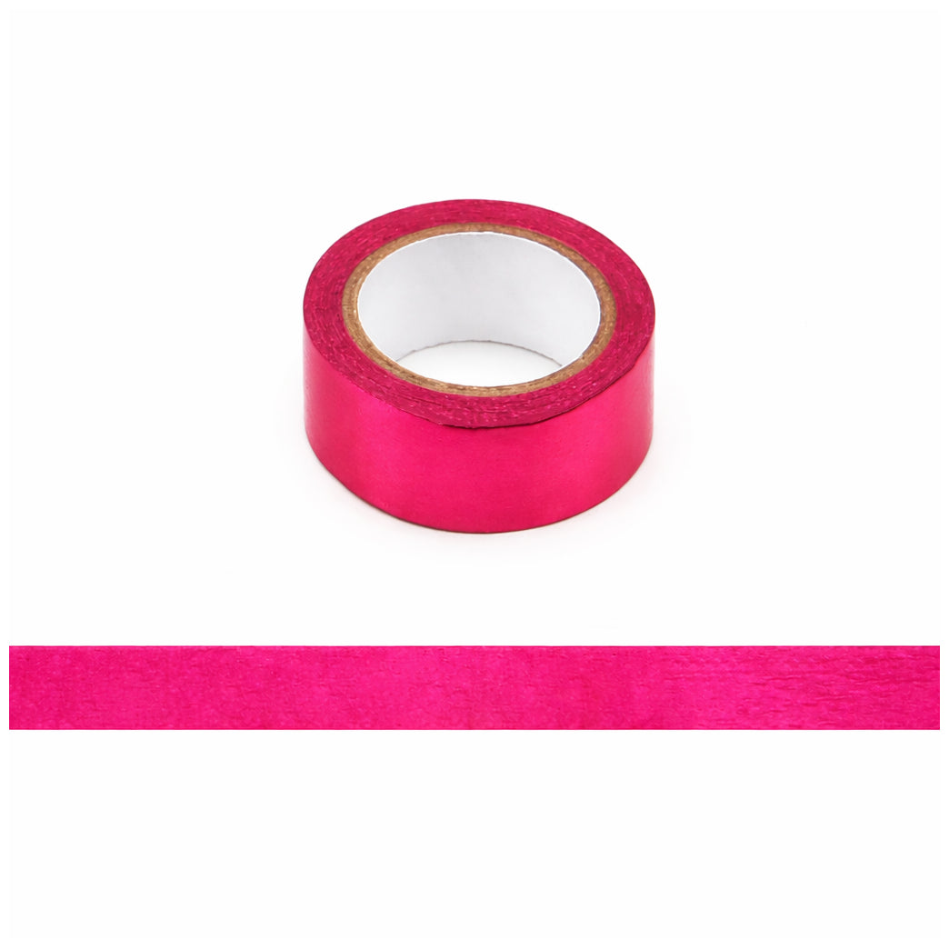 Foil Washi Tape 15mm x 5m Decorative Masking Tape for DIY Crafts Wall Decor and Gift Wrapping