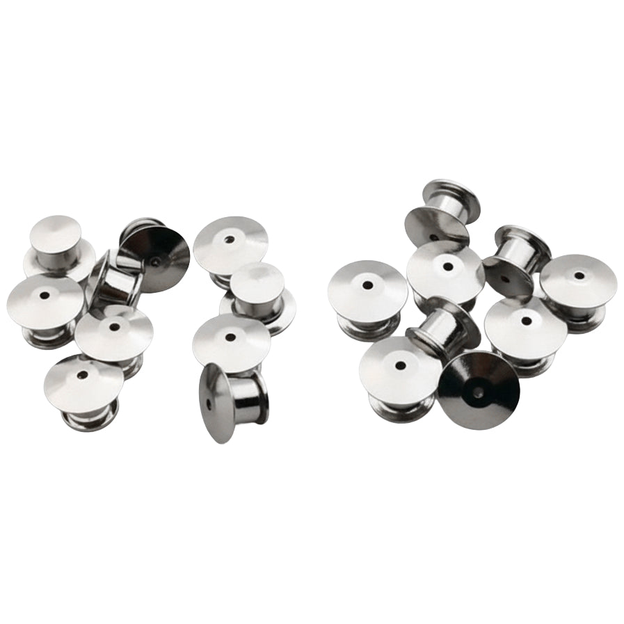 Metal Locking Pin Backs Clasp for Lapel Pins Badges Enamel Pins and DIY Crafts