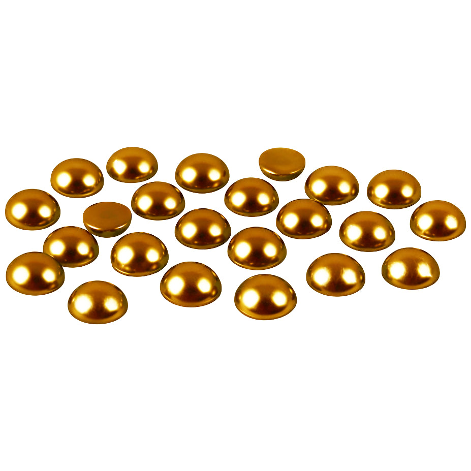 Half Round ABS Faux Flatback Pearls for Crafts Jewelry Scrapbooking and Nail Art Decoration