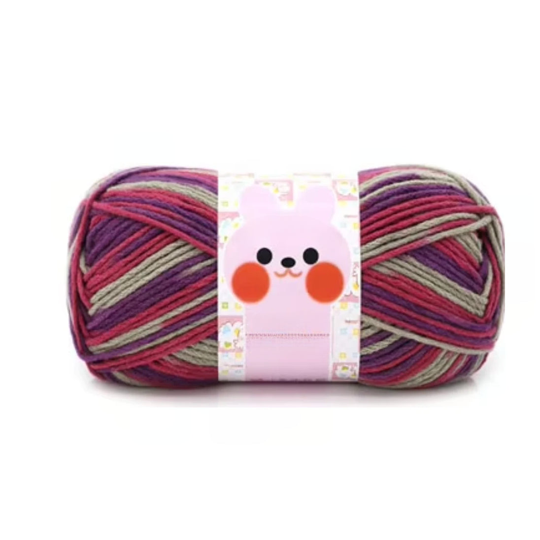 Landscape Yarn, 186 Yards 100g/3.53oz Multicolor Matte Acrylic Yarn for Knitting & Crocheting