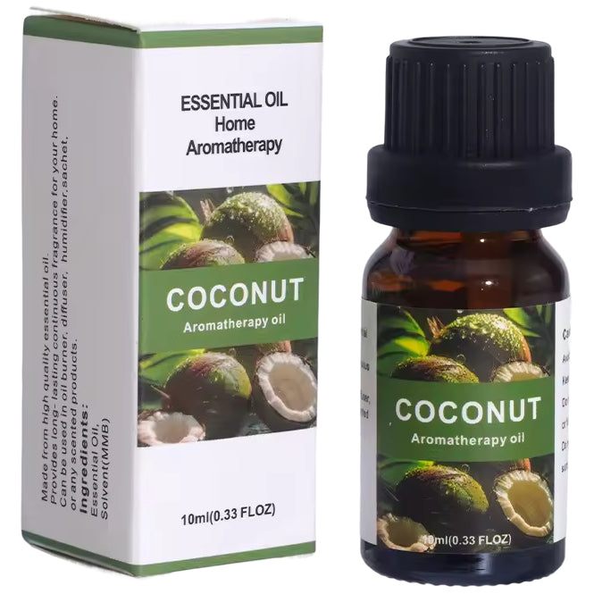 Organic Aromatherapy Perfume Oil 10ml Water Soluble Fragrance Blend for Diffuser Skin Hair and DIY Candle Making