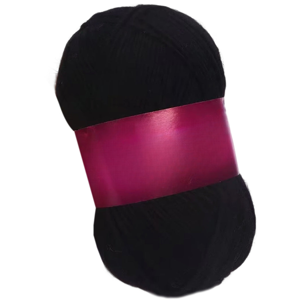 Soft Anti-Pilling Wool Yarn Blend, 30% Wool, 70% Acrylic, Aran/Worsted Weight #4, 100 Grams/3.53oz 175 Yards