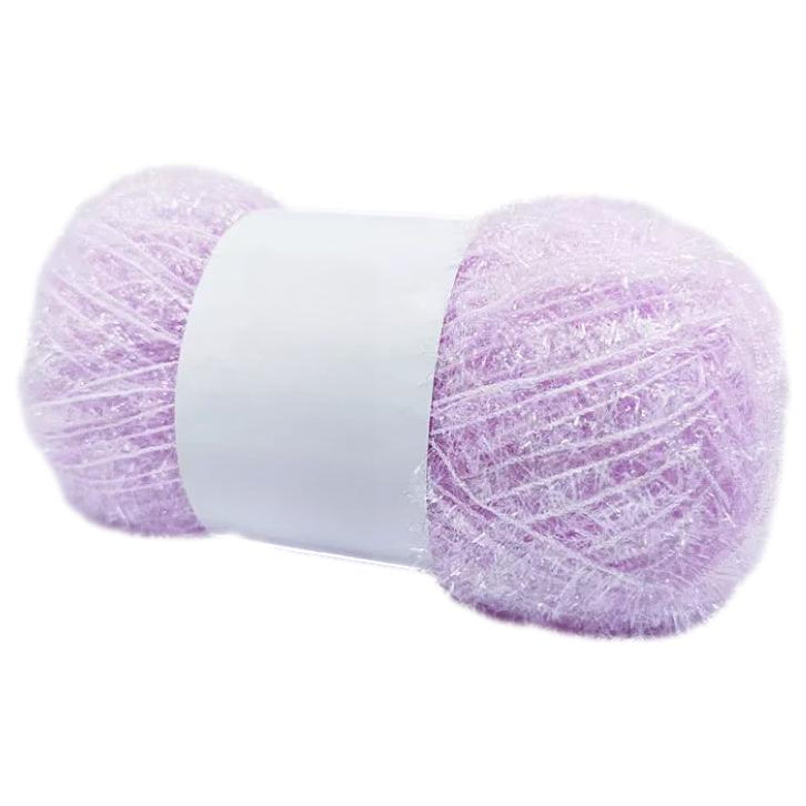 Sparkling Scrubby Yarn for Dishcloths 50g/1.76oz 109 Yards, Durable Polyester Yarn for Crocheting