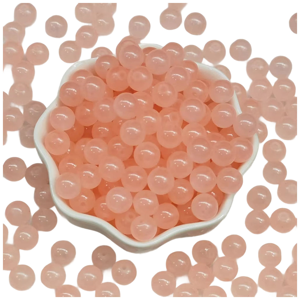 Multicolor Natural Stone Beads for Jewelry Making Round Genuine Gemstone Beading Set, Pack of 100