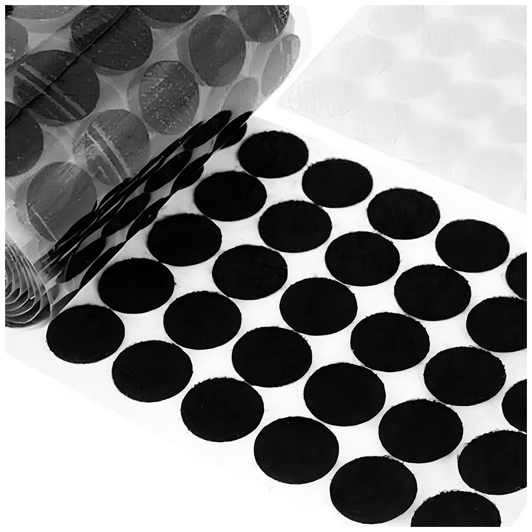 Heavy Duty Double Sided Hook and Loop Tape for Wall Mounting Tools Cables Fabric Decor