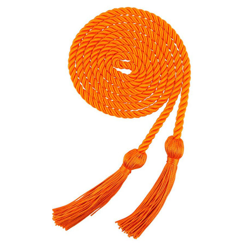 67 Inches Gold Graduation Cords for 2025 Ceremonies Braided Style Honor Tassel Rope