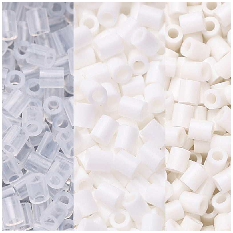2.6mm Fuse Bead Set 3 Color Pack for Pegboards and Perler Crafts, Pack of 1000