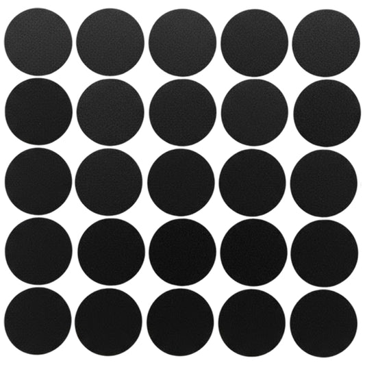 5/8 Inch Sticky Back Hook and Loop Coins for Home, Office and Craft Projects, Pack of 15