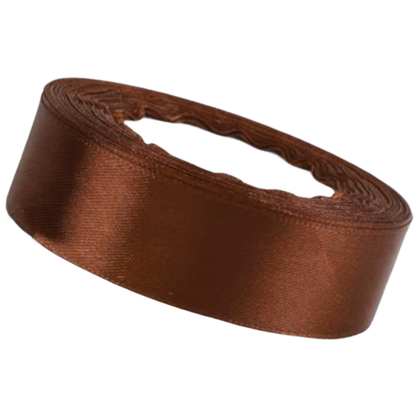 Single Face Polyester Satin Ribbon 1 Inch 25 Yards Solid Fabric for Gift Wrapping Bows and Decor
