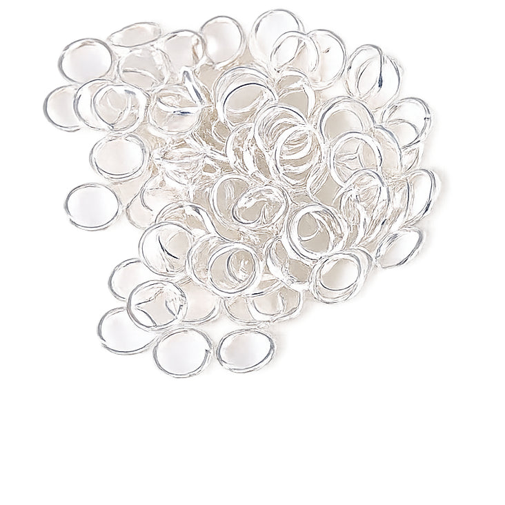 Open Jump Rings for Jewelry Making Earrings and Keychains for Crafts Repair Supplies, Pack of 300
