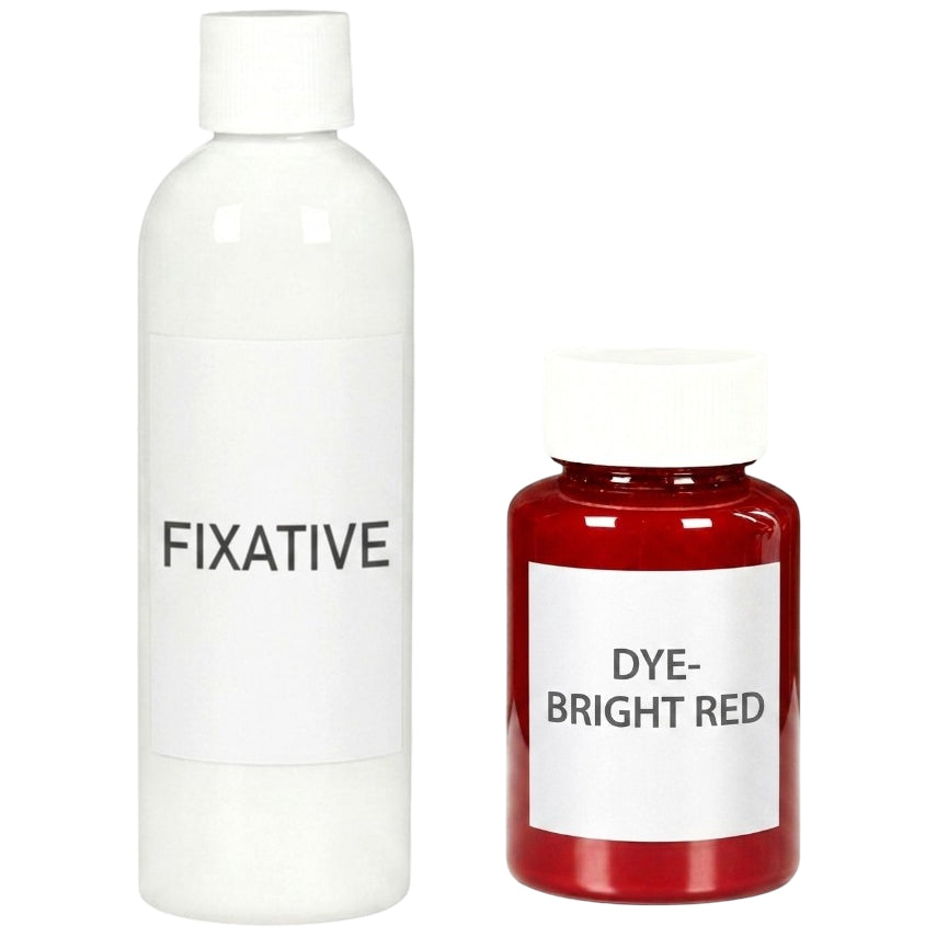120g Liquid Fabric Dye and 100g Fixative for Clothing, Home Décor and Textile Craft Projects