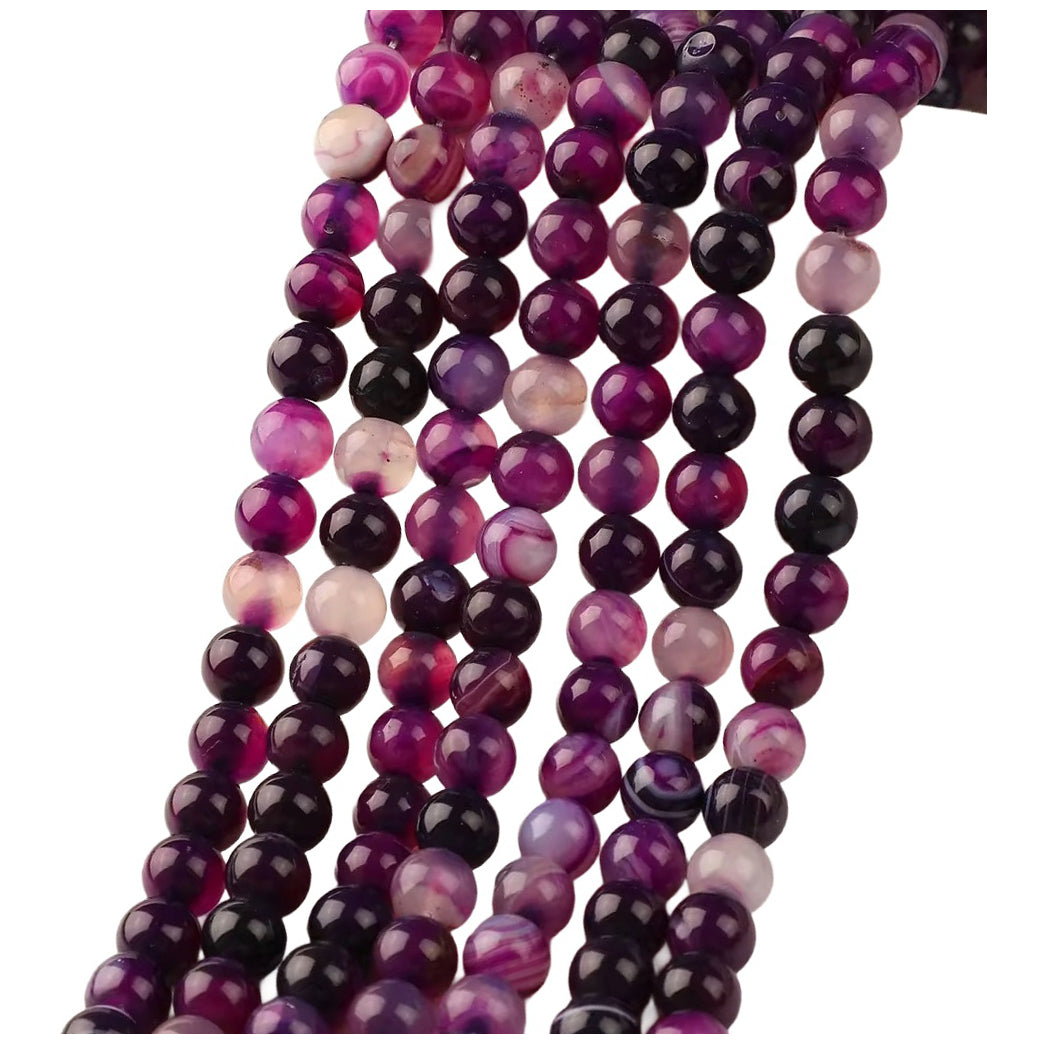 Multicolor Natural Gemstone Spacer Beads for DIY Bracelet and Necklace Making