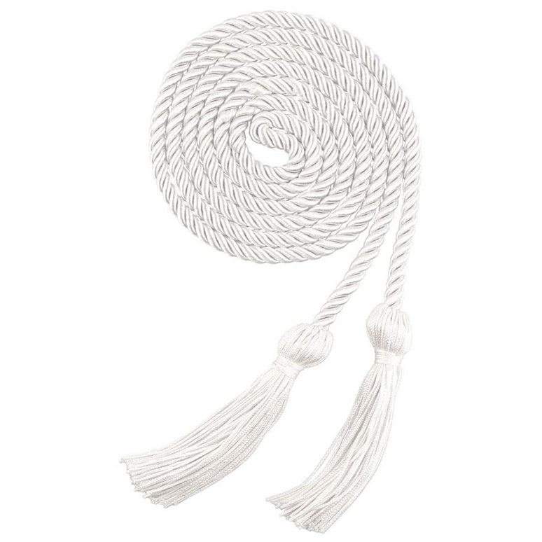 67 Inches Gold Graduation Cords for 2025 Ceremonies Braided Style Honor Tassel Rope