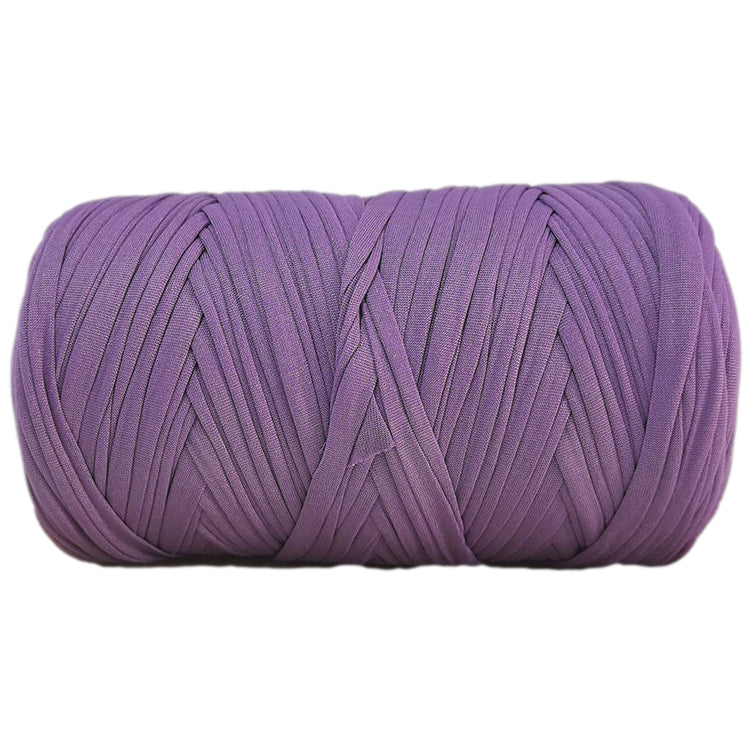 Polyester T-Shirt Yarn Thick Crochet Fabric Ribbon for Knitting Bags, Rugs, and Crafts, 400 Grams/14.11oz, 142.17 yards