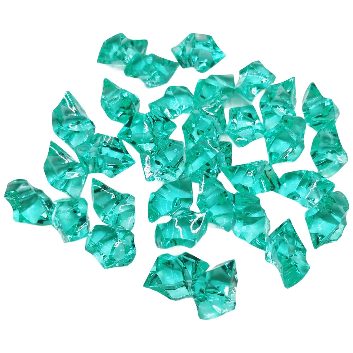 Clear Acrylic Fake Ice Diamonds Vase Fillers For Wedding Centerpieces Party Table Decor, Pack of 260