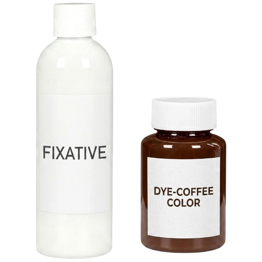 120g Liquid Fabric Dye and 100g Fixative for Clothing, Home Décor and Textile Craft Projects