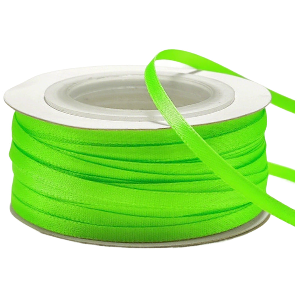 1/8 Inch Satin Ribbon 100 Yards Double-Faced for Gift Wrapping, Crafts, and Wedding Decorations