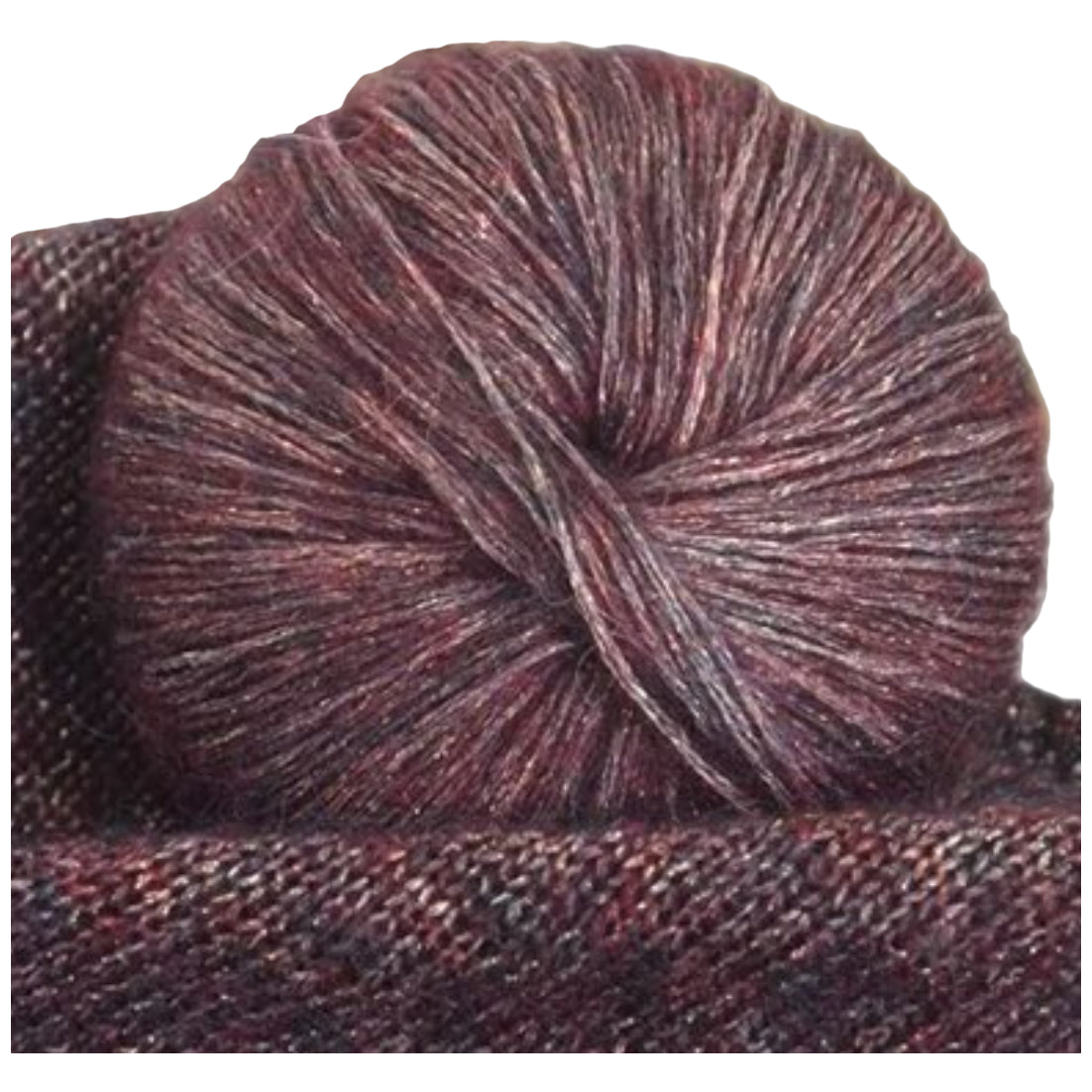 Glitter Knitting Yarn Sparkle Metallic Acrylic Wool for Crochet and Hand-Knitting, 25 Grams/0.85oz 109 Yards