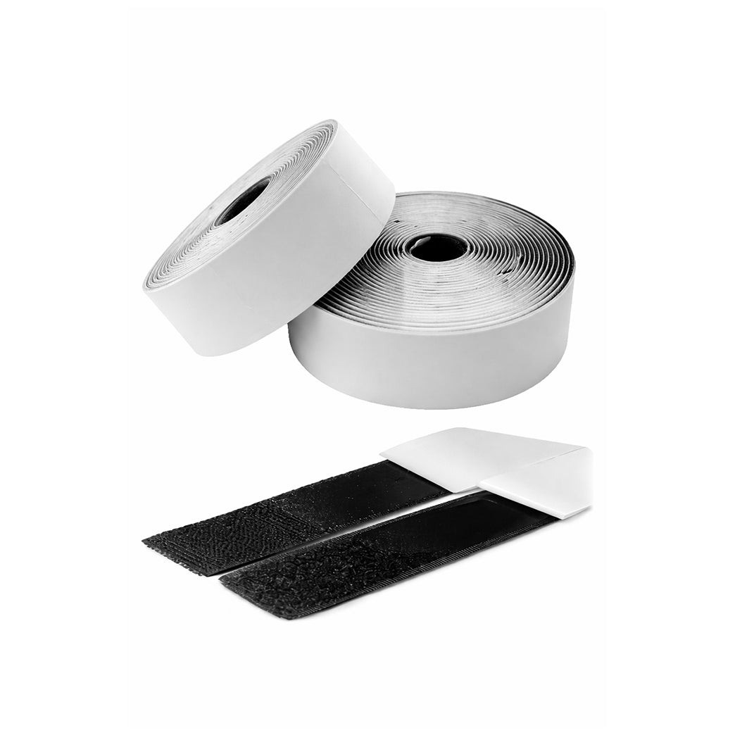 Nylon Heavy Duty Hook and Loop Adhesive Tape Roll Non Slip Strips for Rugs Walls Cushions Furniture