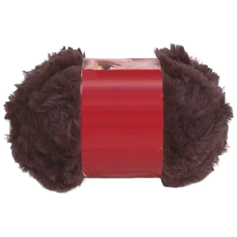 Soft Chunky Fur Knit Blanket Yarn – Lightweight Faux Fur Velvet Yarn for Cozy Projects, 50Grams/1.76oz 32 Yards