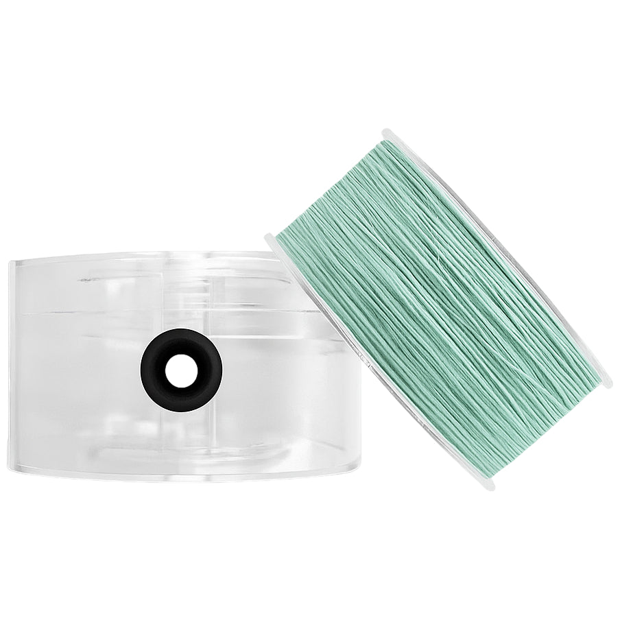 0.4mm-197yards Braided Nylon Cord with Case for Jewelry Making, Beading, and Macrame Crafts