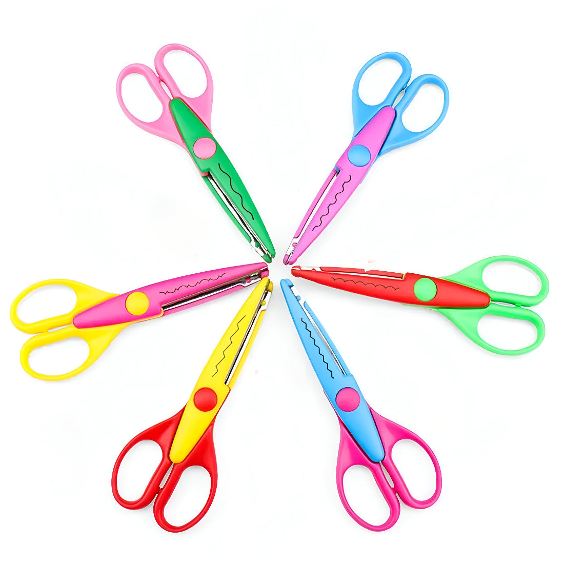 Decorative Edge Craft Scissors Zig Zag Pattern for Scrapbooking and Creative Paper Designs