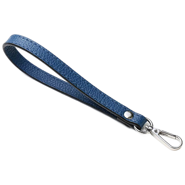 PU Leather Wristlet Strap with Metal Clasp, Replacement Hand Strap for Wallets, Purses, Clutches, and Keys