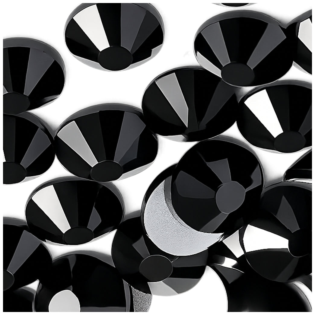 Shiny Hotfix Flatback Glass Rhinestones for Nail Art, Clothing, Crafts, DIY Crystal Decorations